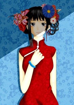 [求图]求黑塔利亚王耀女体化王春燕的图片，悬赏30分。