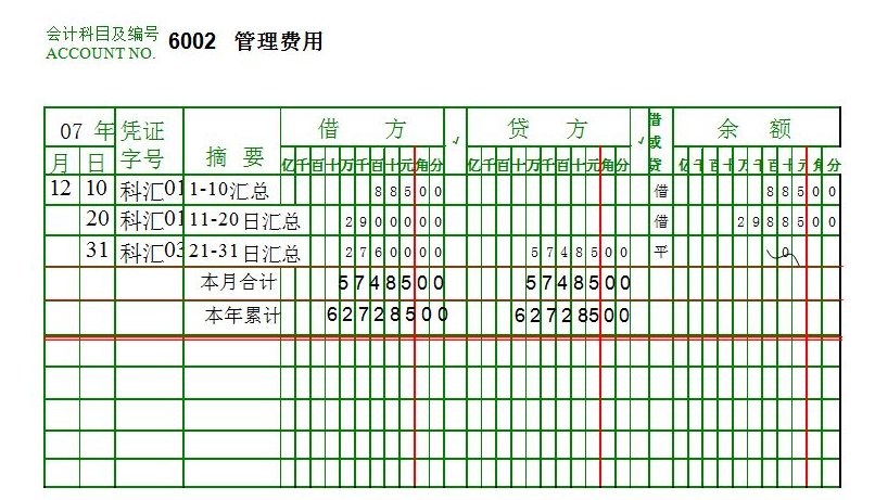 现金购买税控盘会计分录