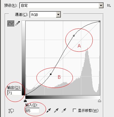 ps曲线怎么用