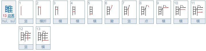 睢和雎读音是什么？