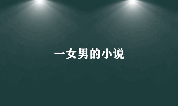 一女男的小说