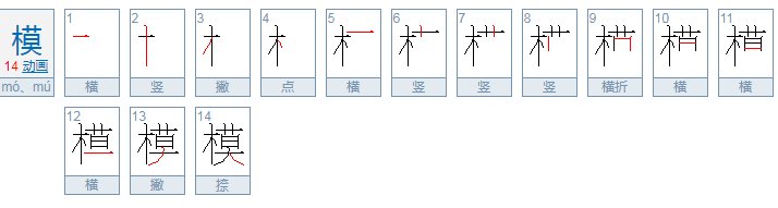 模和模怎么区分什么时候用哪个读音