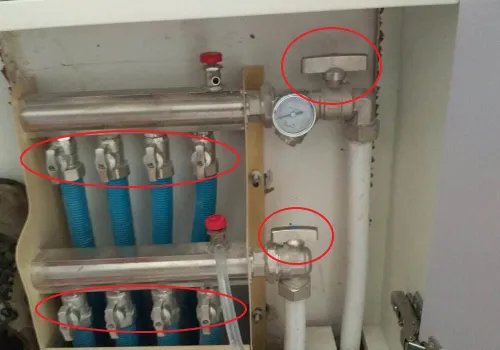 地暖排气的正确方法图解