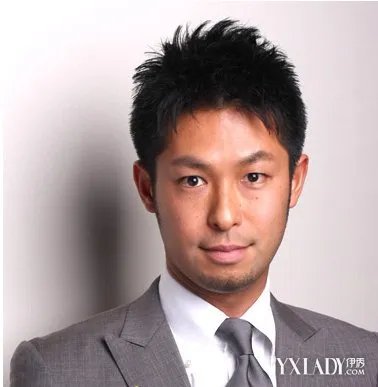 成功男士发型办公室男人味十足