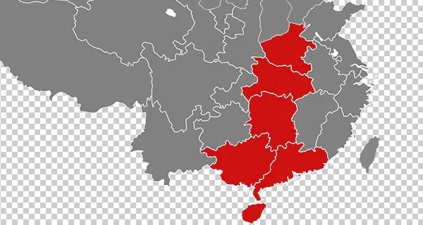 中南六省是哪六个省份?