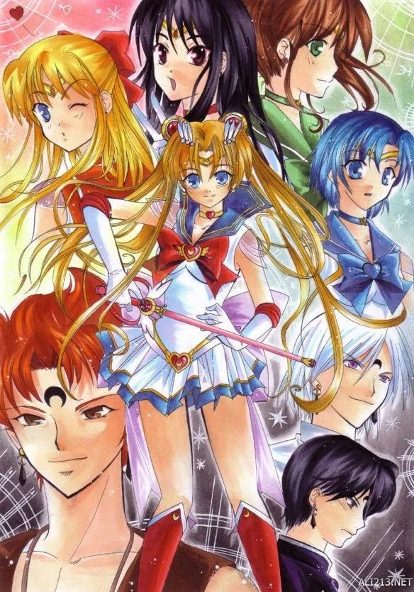 小姐姐们画风突变!《美少女战士》精彩同人作品赏析