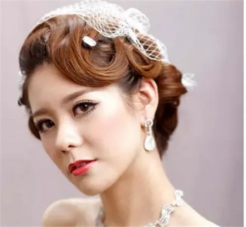 最新流行新娘发型图片欣赏 新娘发型推荐