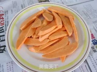 金黄香酥原汁原味的【地瓜条】