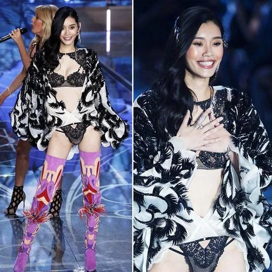 维密大秀上摔倒的奚梦瑶，还能再站起来吗？