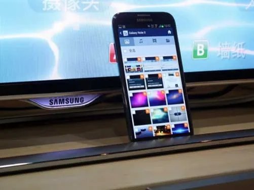 GALAXY NoteⅡ与三星智能电视的完美邂逅
