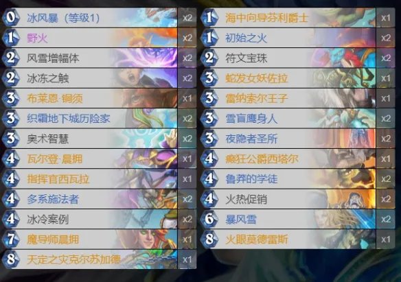《炉石传说》新版本法师卡组推荐 纳斯利亚堡标准法师卡组2022