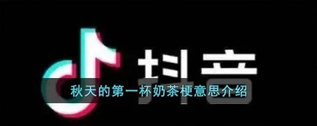 秋天的第一杯奶茶梗意思介绍