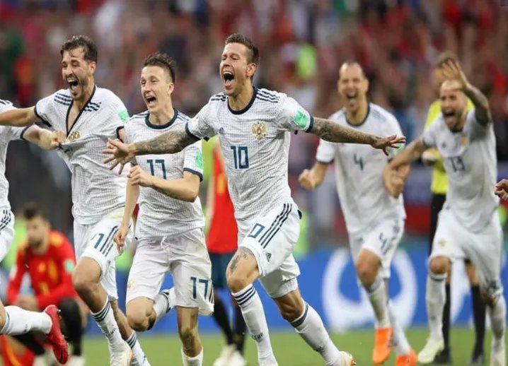 俄罗斯晋级八强具体赛况怎么样?