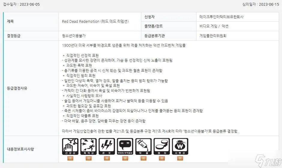 《荒野大镖客 救赎》在韩国重申 有望推出重制版