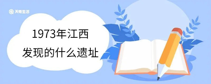 1973年江西发现的什么遗址