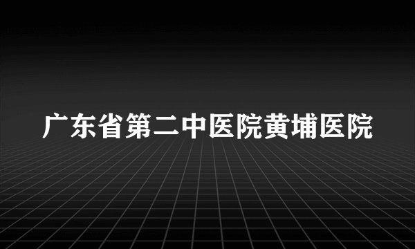 广东省第二中医院黄埔医院
