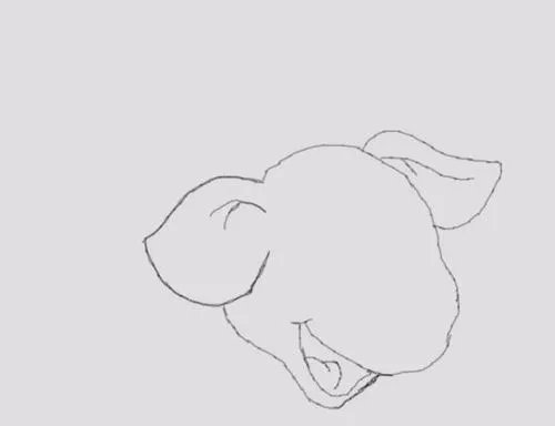 可爱的小猪是怎么画的
