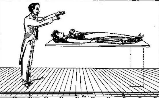 人体漂浮魔术是怎样做到的？