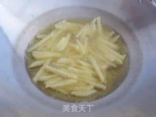 金黄香酥原汁原味的【地瓜条】