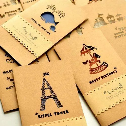 贺卡的尺寸一般是多大？