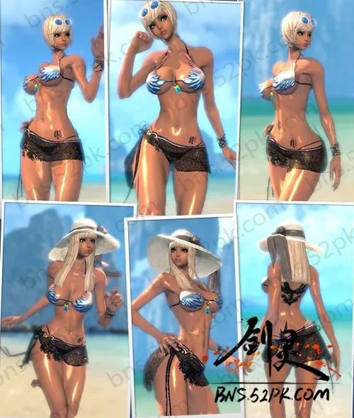 剑灵泳装全面解析 带你体验极致性感时装