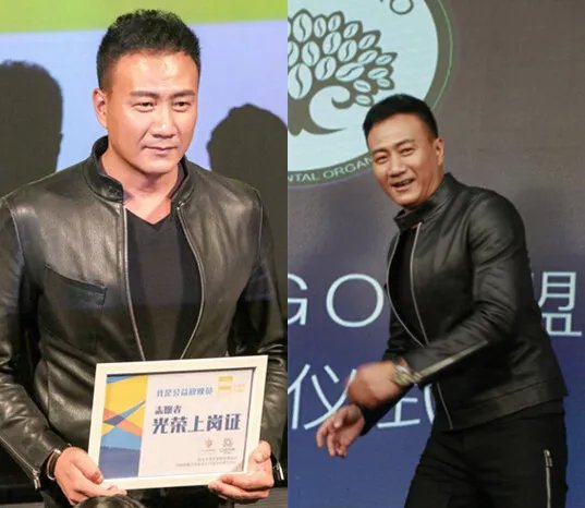 胡军助阵公益活动 希望大家多关注流动儿童身心健康