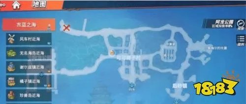 航海王热血航线东蓝之海的宝藏在哪 东蓝之海宝藏位置