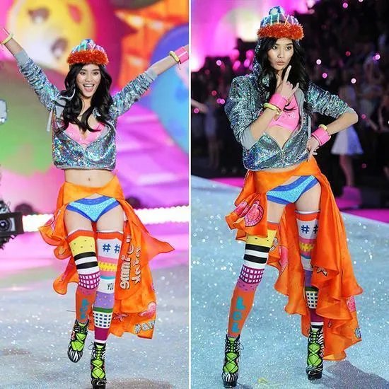 维密大秀上摔倒的奚梦瑶，还能再站起来吗？