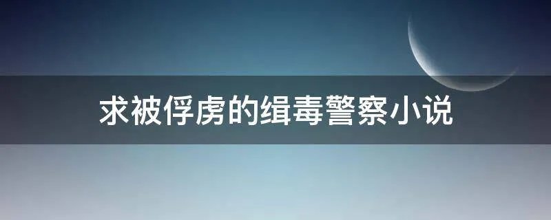 求被俘虏的缉毒警察小说