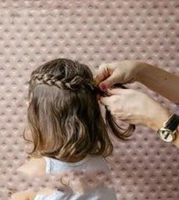 儿童头发怎么扎好看图片和步骤