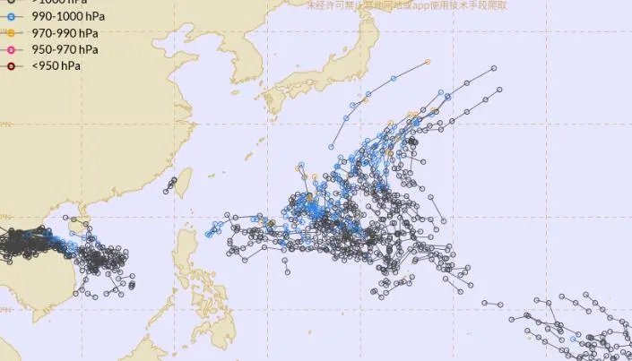 台风路径实时发布系统2023 中秋国庆假期或有双台风活动