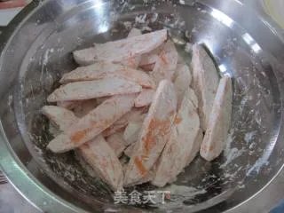 金黄香酥原汁原味的【地瓜条】