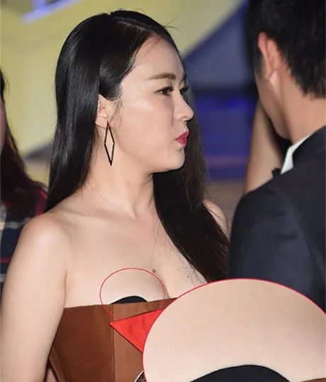 霍思燕的胸有多大图:霍思燕的胸几罩杯一看图便知道