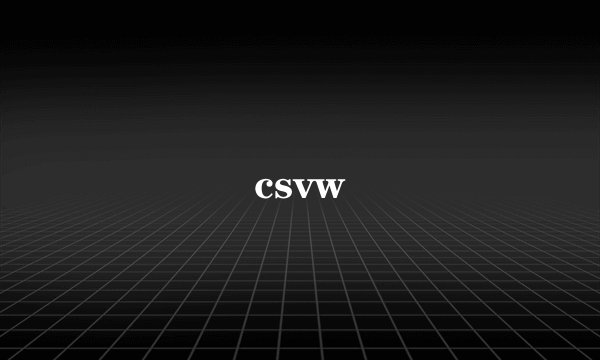 csvw