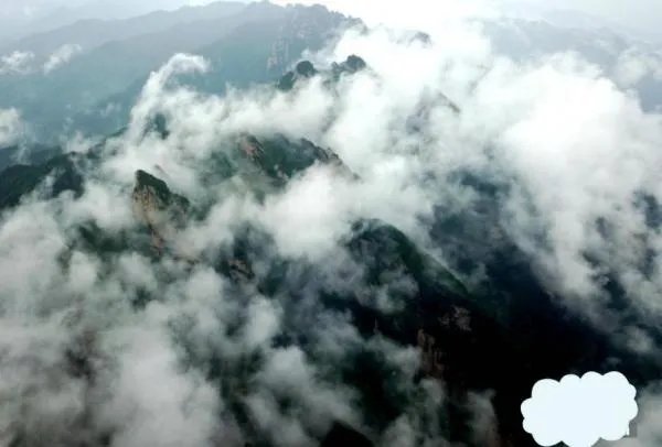 老君山现云海奇观是怎样的美景？