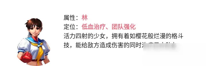 《街霸:对决》春日野樱怎么样 人物简介一览