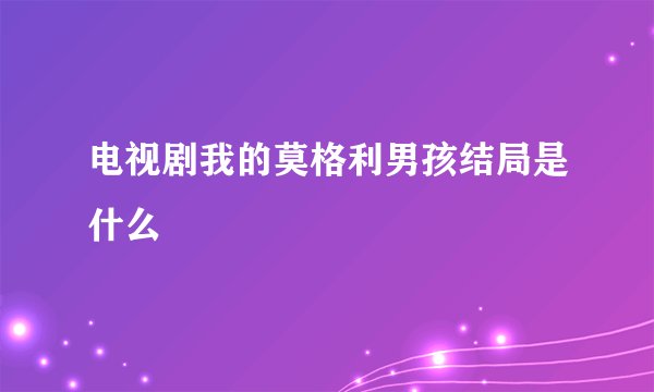 电视剧我的莫格利男孩结局是什么