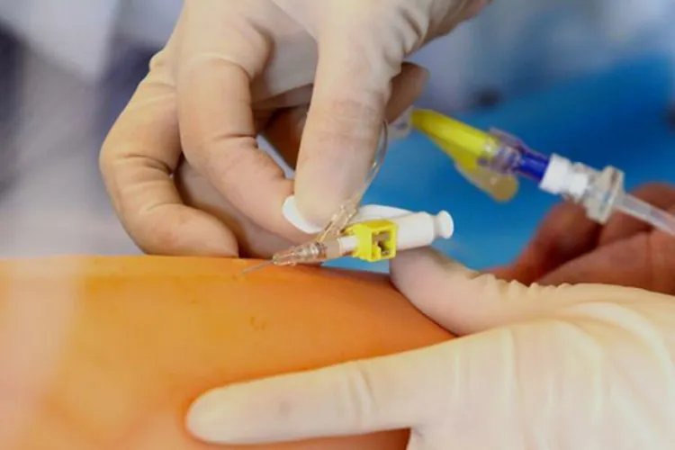 输液扎针几种手法图