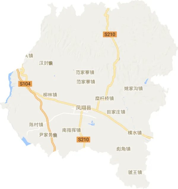 陕西省凤翔县有几个镇