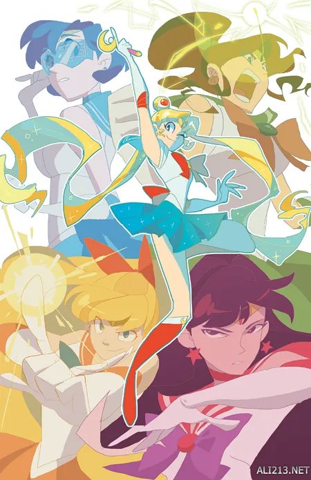 小姐姐们画风突变!《美少女战士》精彩同人作品赏析