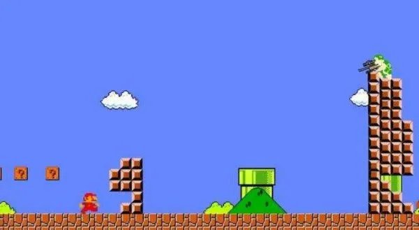 方块小人一直跳点一下就冲刺一下的杀怪救公主的游戏？