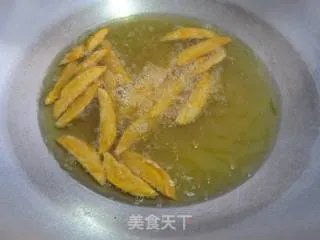 金黄香酥原汁原味的【地瓜条】