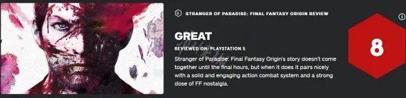 《最终幻想起源》ign评分与评价一览 ign评分高吗