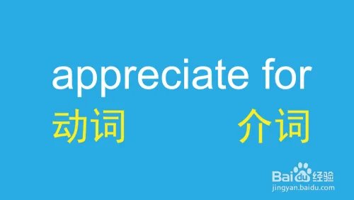 appreciate for怎么用