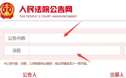 人民法院报公告查询