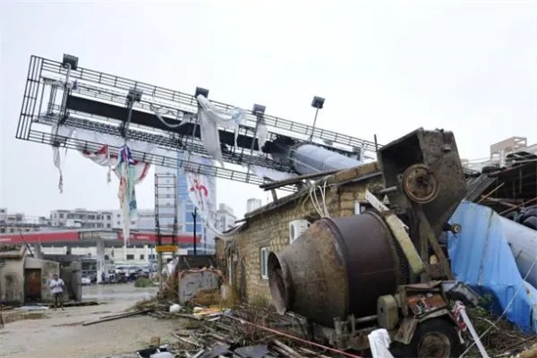 世界上最强台风排名:诺拉上榜 ,第四损失了6.94亿美元