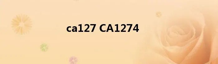 ca127 CA1274