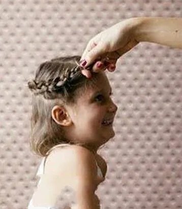 儿童头发怎么扎好看图片和步骤