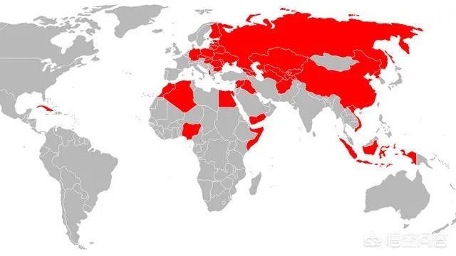 装备伊尔28的国家