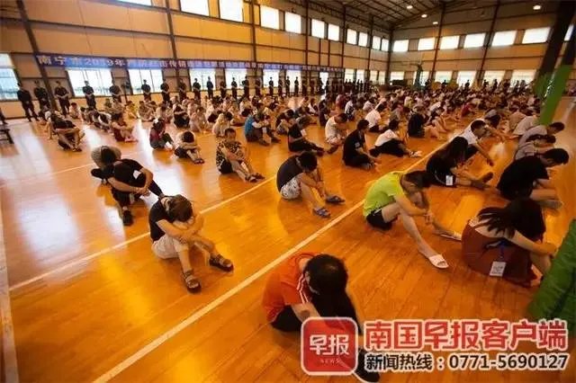 南宁警方出动上千名警力查传销，抓获传销人员286人, 你怎么看？